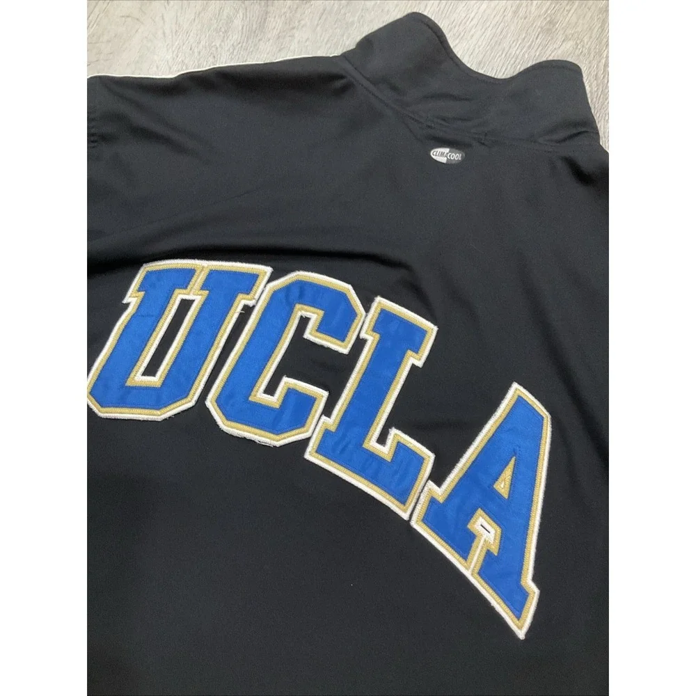 Adidas Clima 365 UCLA Track Jacket Black Full Zip 3XL Embroidered Logo #75